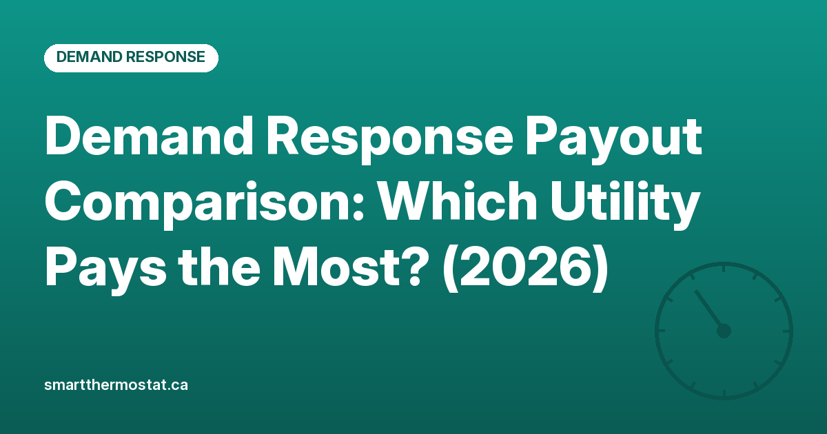 Demand Response Payout Comparison: Which Utility Pays the Most? (2026)