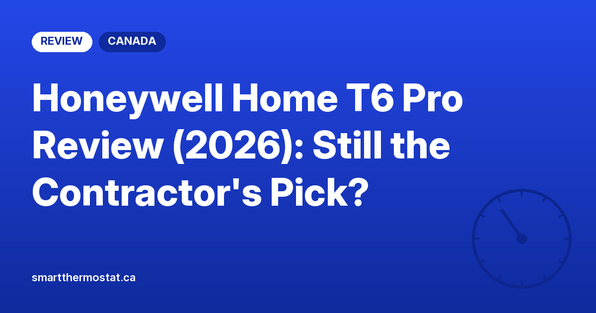 Honeywell Home T6 Pro Review (2026): Still the Contractor’s Pick?